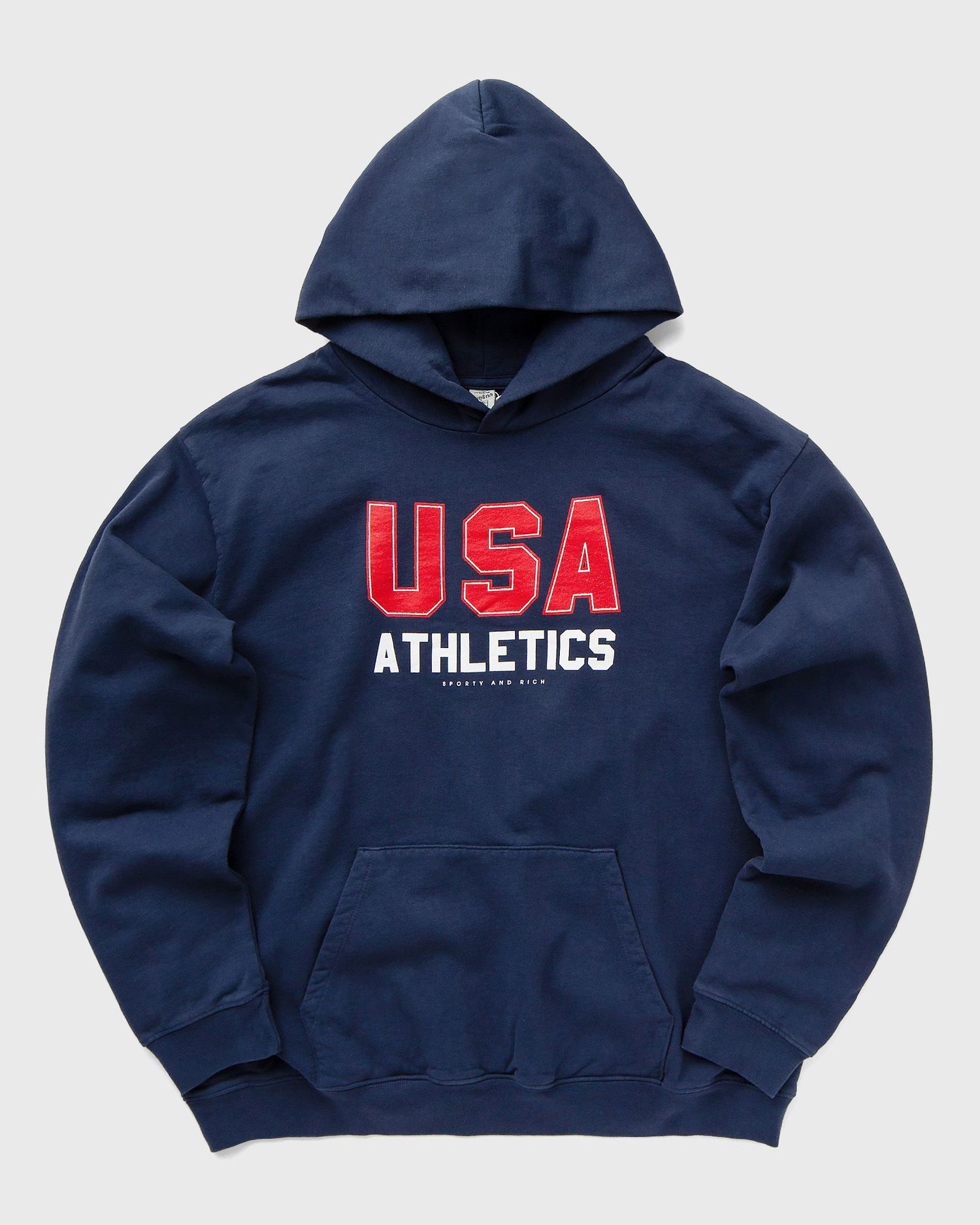 Mikina Sporty & Rich USA Athletics Hoodie Navy | ST070503649BL32, 0