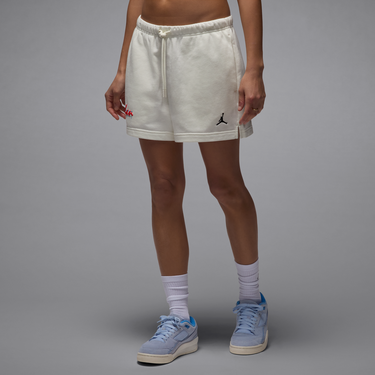 Šortky Jordan Jordan Brooklyn Fleece Shorts Biela | HJ0154-133, 0
