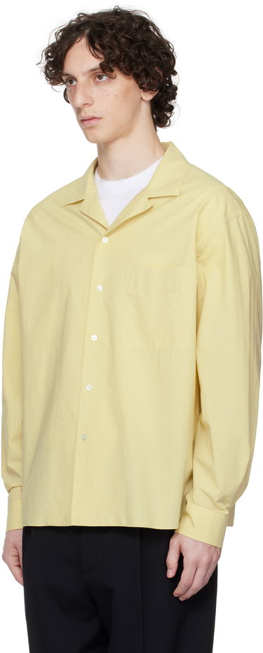 Košeľa The Row The Row Elijas Camp Collar Shirt Žltá | 942-W2567, 3