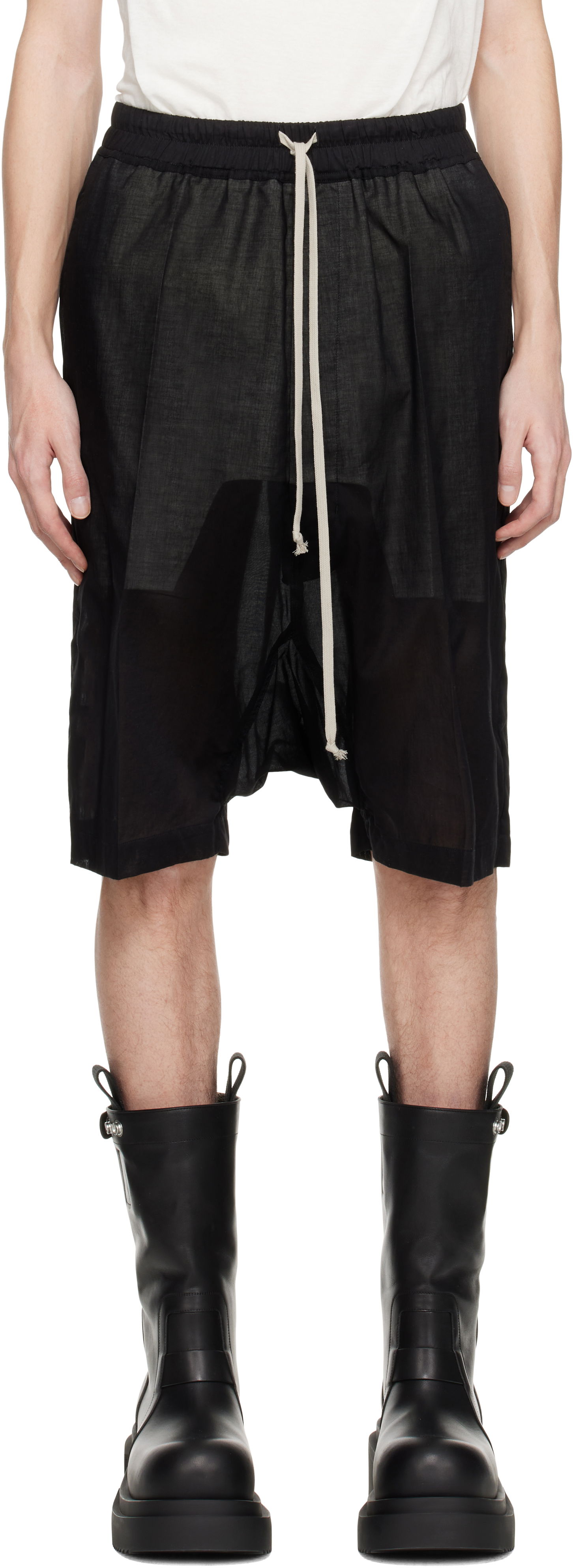 Šortky Rick Owens Rick Owens Hollywood Rick's Pods Shorts Čierna | RU01E5384 CV, 0