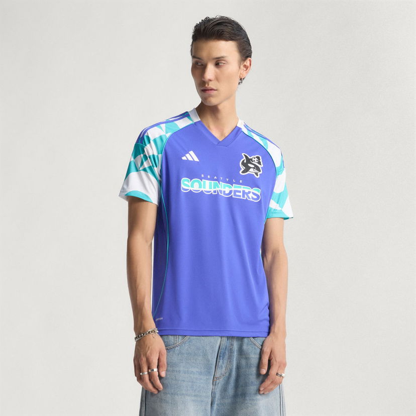 Dres adidas Performance Seattle Sounders FC Third Jersey Modrá | JX8719