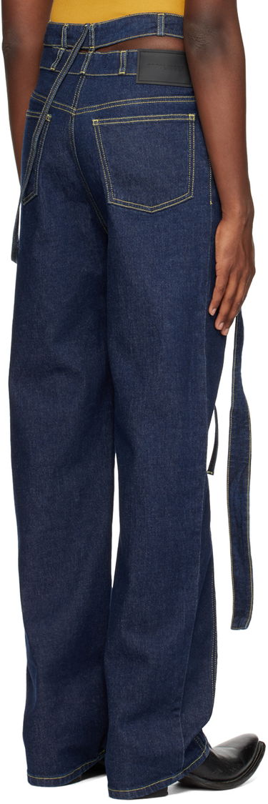 Džínsy Ottolinger Ottolinger Signature Wrap Jeans Modrá | 1700201E, 2