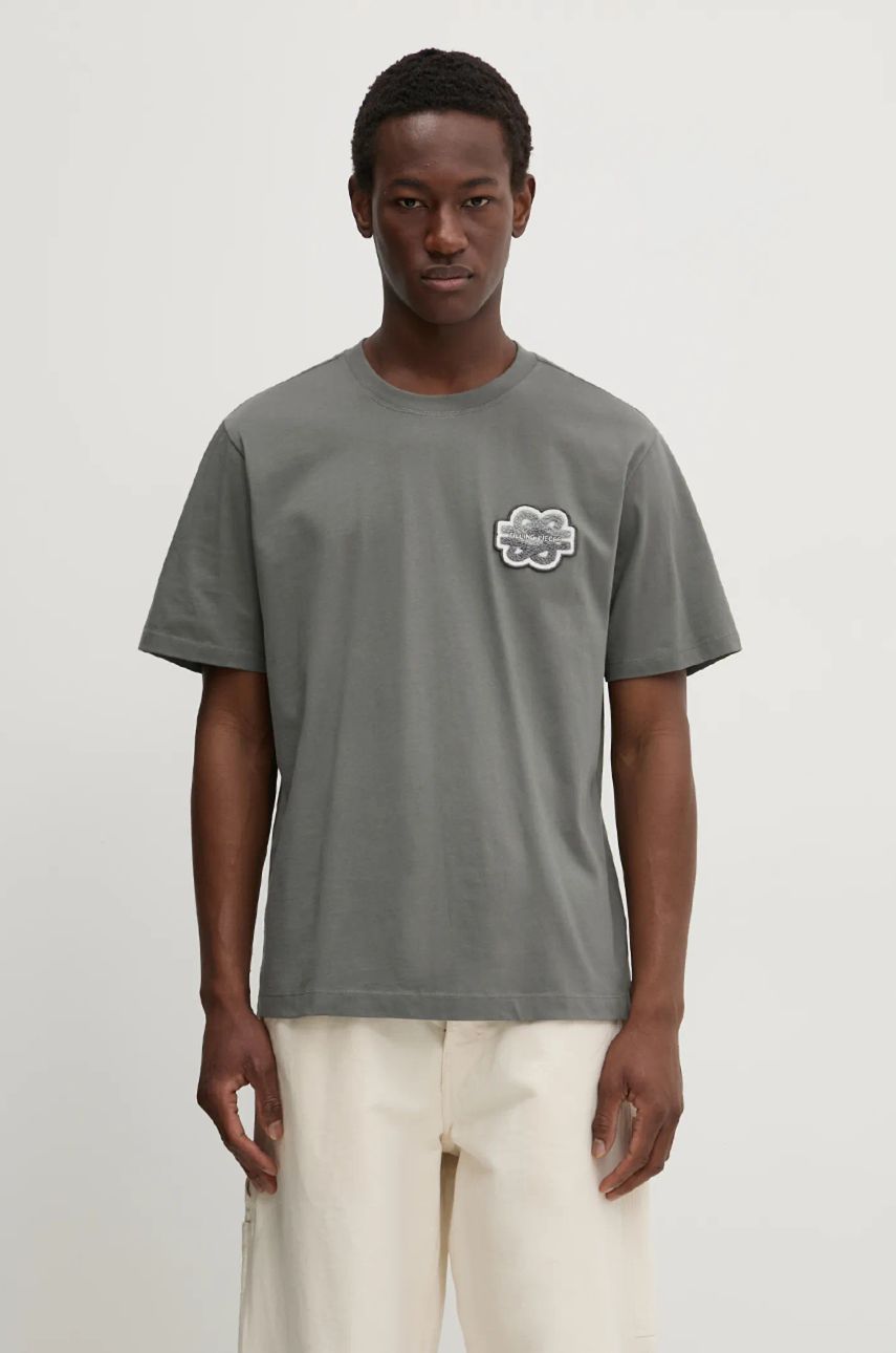 Tričko Filling Pieces Filling Pieces Gowtu Gun Applique T-Shirt Šedá | 74433926002, 0