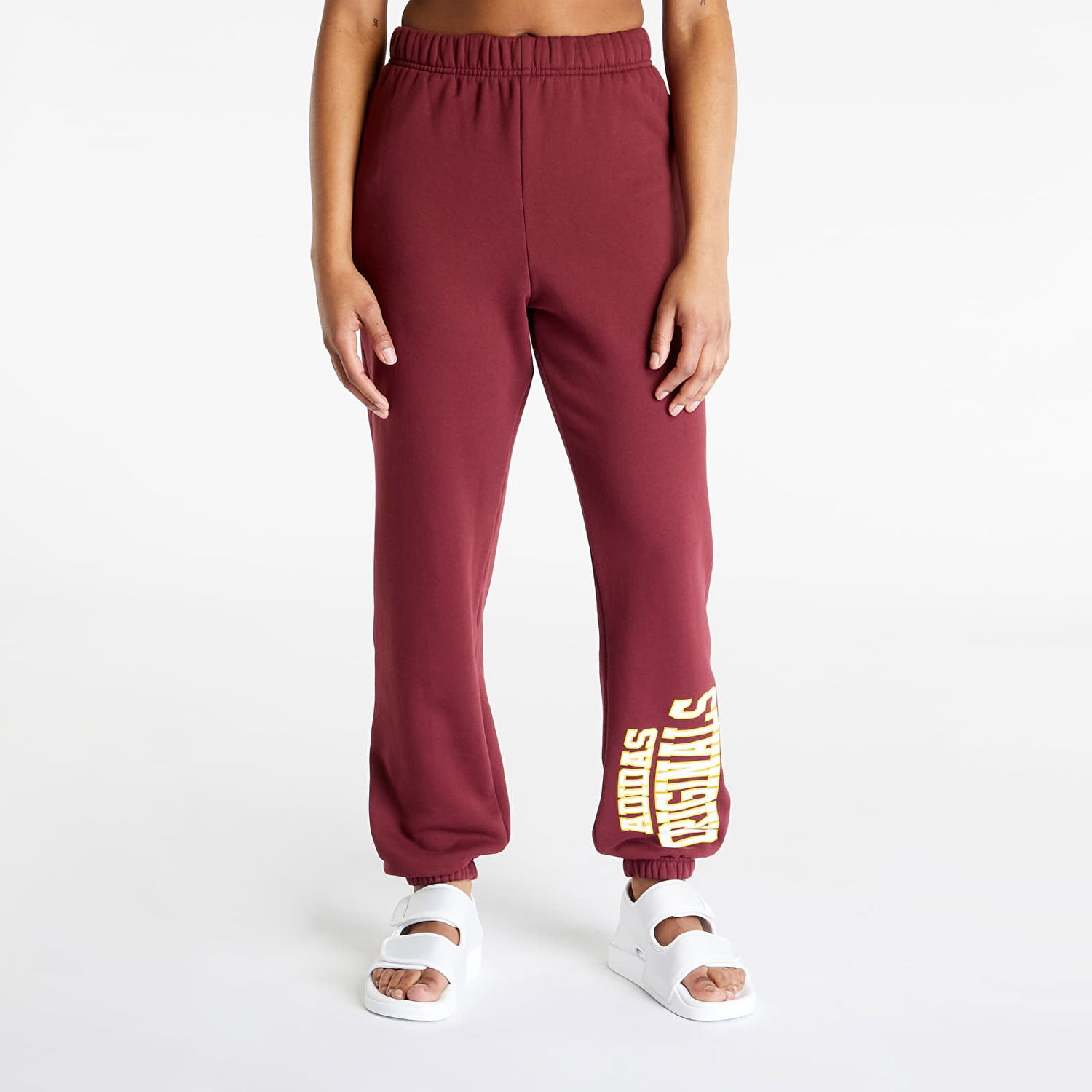 Tepláky adidas Originals Track Pants Vínová | IC6035, 0