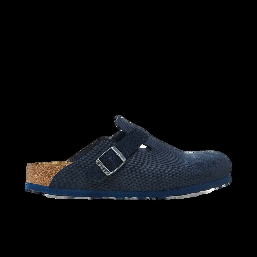 Tenisky a topánky Birkenstock Boston Corduroy Slip-On Modrá | 1026108.Midnight