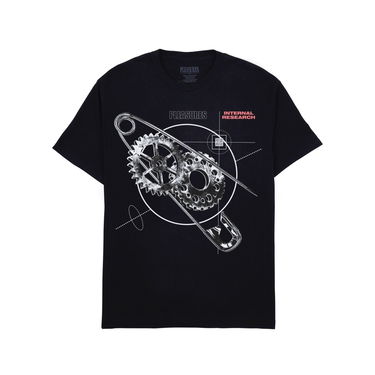 Tričko Pleasures Research T-Shirt Čierna | P23F051-BLACK, 0
