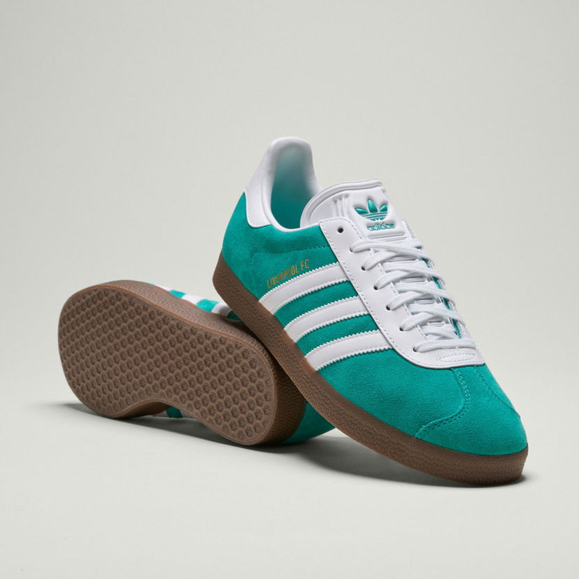 Tenisky a topánky adidas Originals Liverpool FC Gazelle Tyrkysová | JR4159