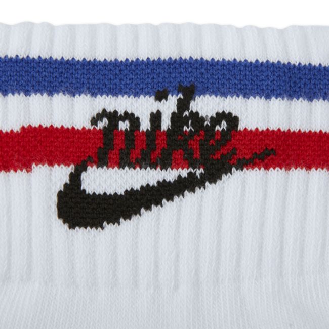 Ponožky Nike Everyday Essential Ankle Socks (3 Pairs) Biela | DX5080-100, 1