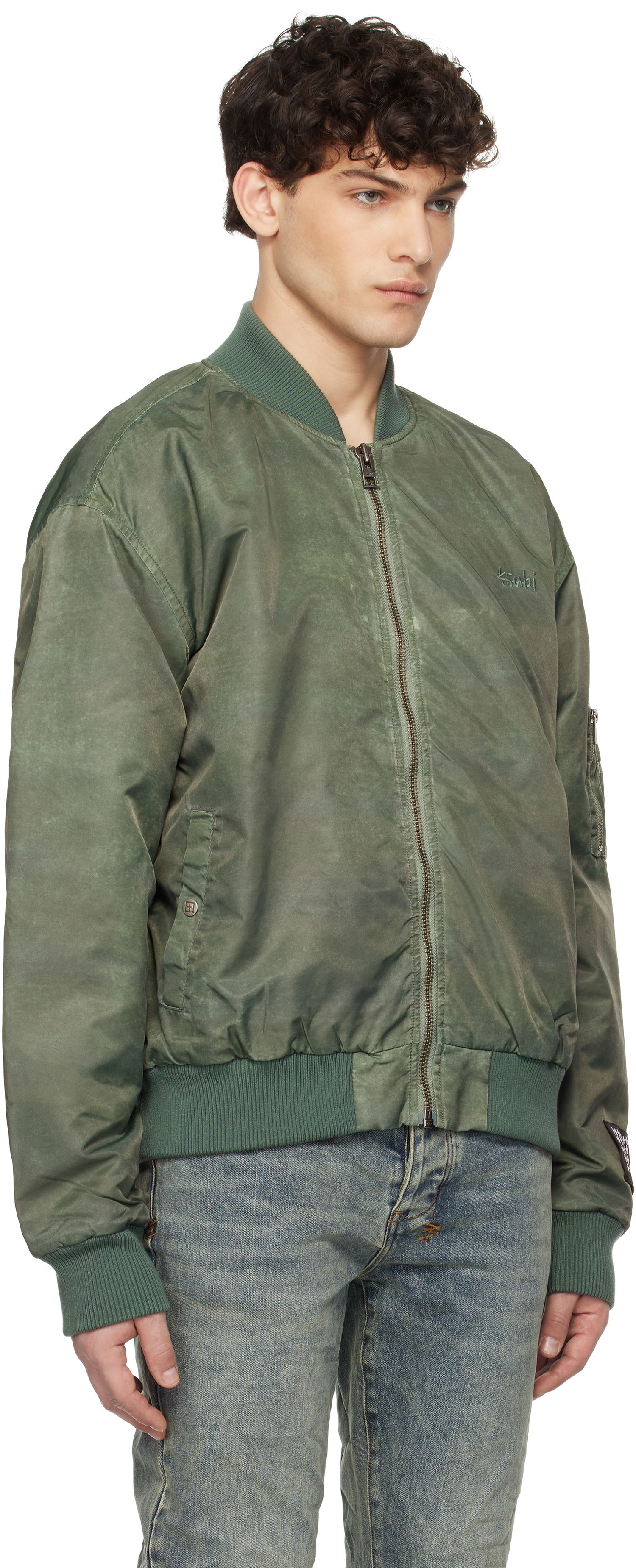 Bomber bunda Ksubi Ksubi Royalty Bomber Jacket Zelené | MPS25JK008, 1