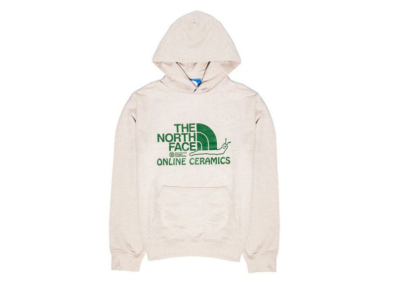 Mikina The North Face x Online Ceramics Regrind Béžová | TNF-232 WHT