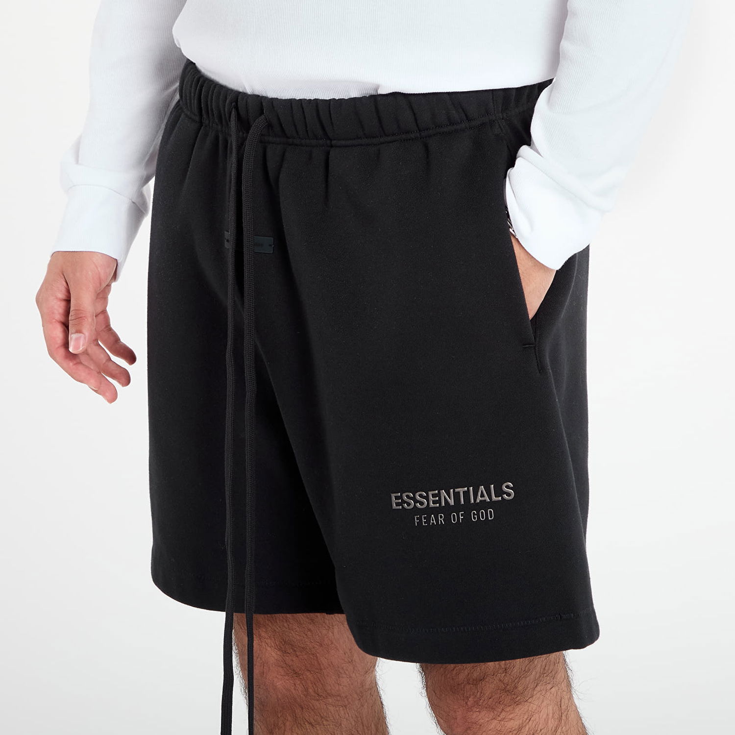 Šortky Fear of God Fear of God Essentials Classic Sweatshorts XL Čierna | 160SP252000F-861, 1