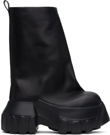 Tenisky a topánky Rick Owens Rick Owens Hollywood Flared Mega Tractor Boots Čierna | RR01E5864 LCH, 0