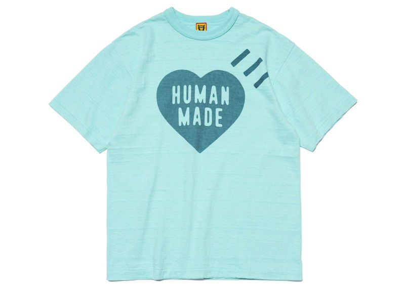 Tričko Human Made Heart Logo Graphic T-Shirt Modrá | HM25CS037, 0