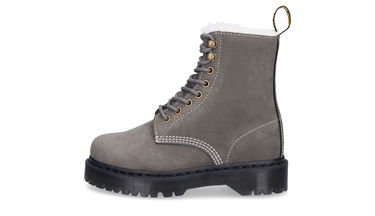 Tenisky a topánky Dr. Martens 1460 Pascal Bex FL Fleece Lined Lace-up Boot Šedá | DM41419020, 2