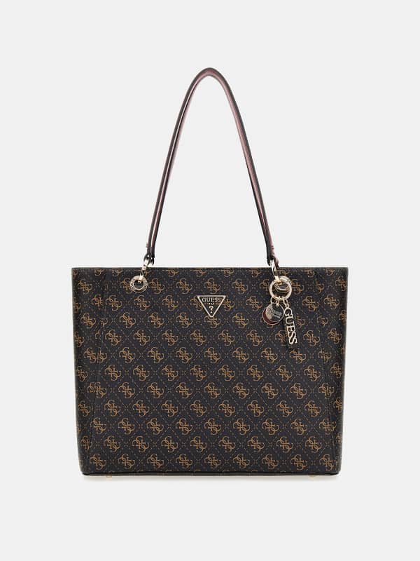 Kabelka GUESS Noelle 4G Logo Shopper Čierna | HWQL7879250, 0