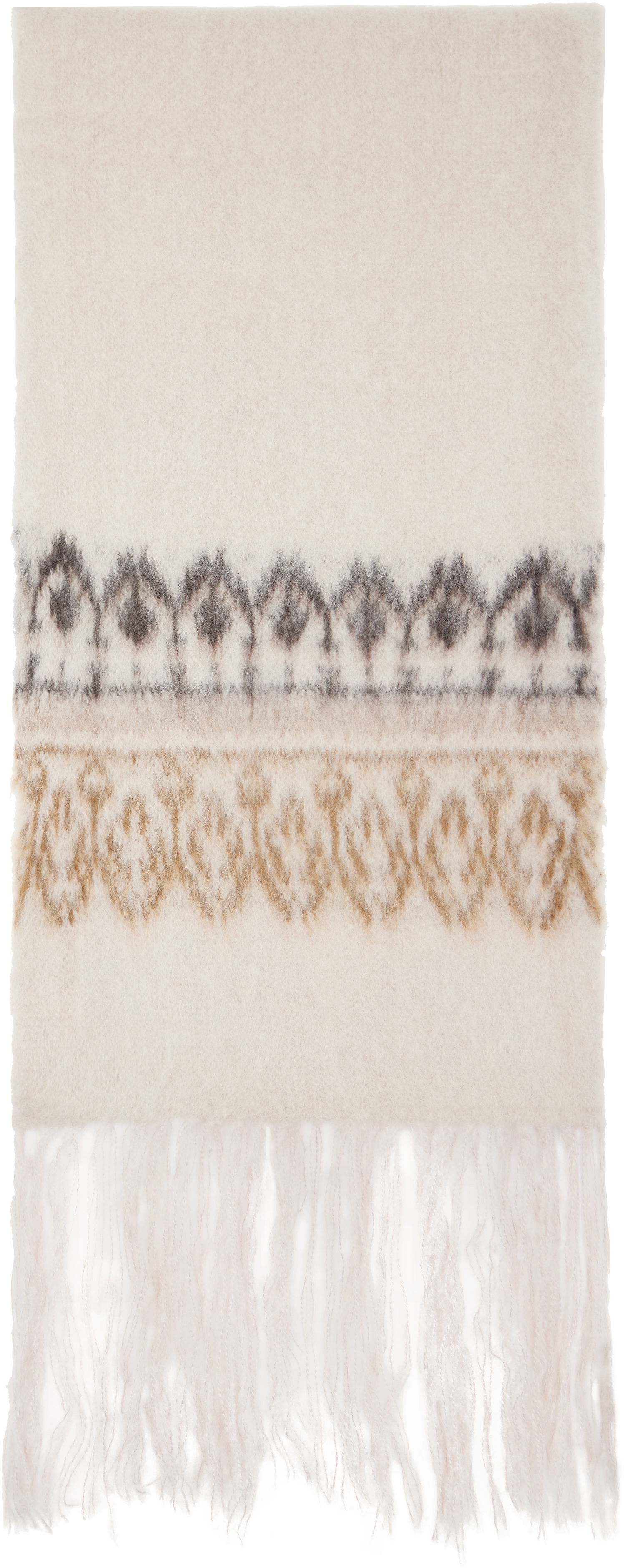 Fringed Wool Scarf