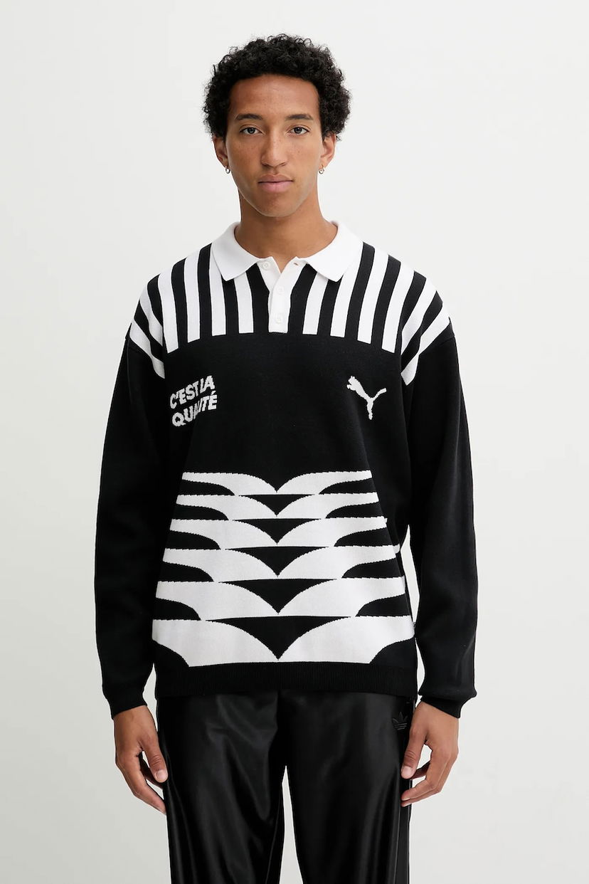 Sveter Puma Puma C'est la Quinte Knit Sweater Čierna | 632512