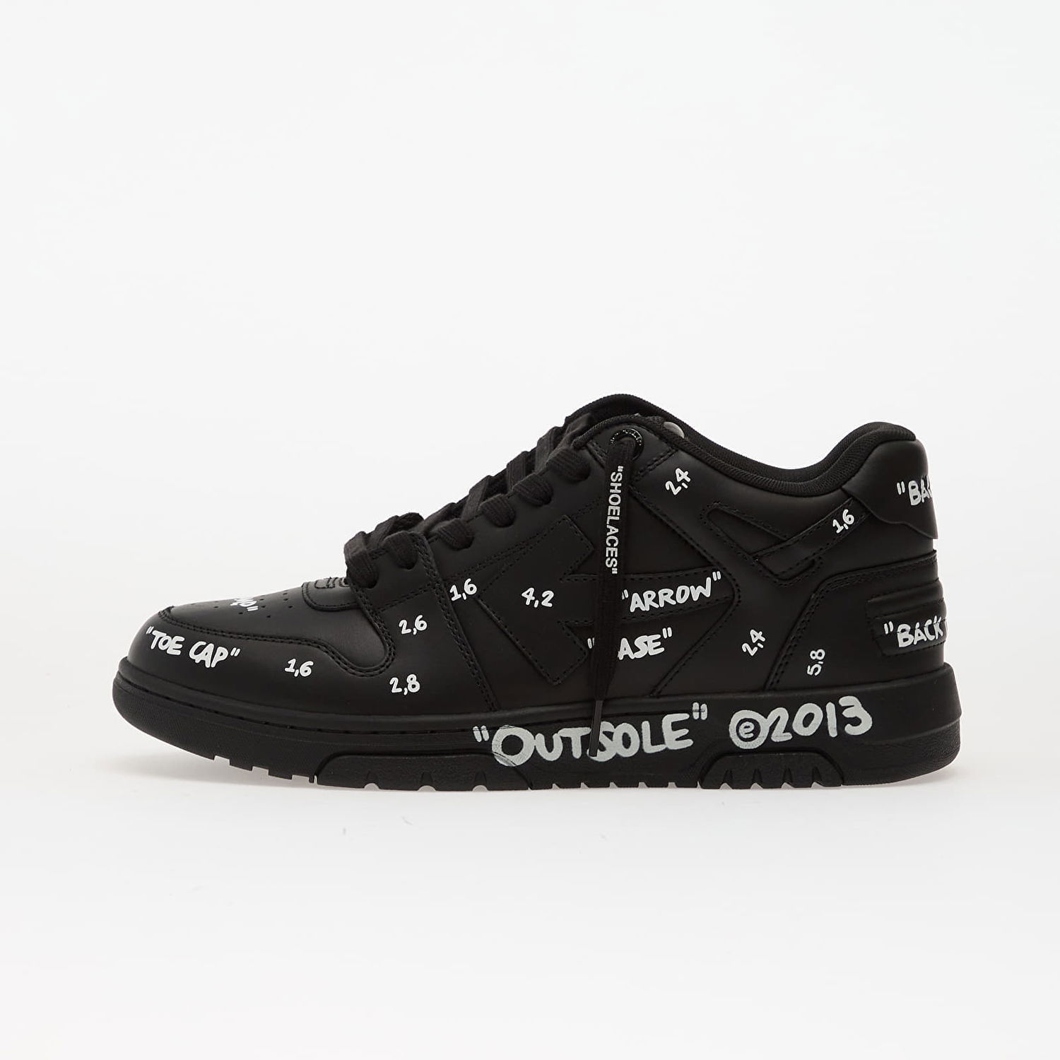 Tenisky a topánky Off-White Off-White Out Of Office Graffiti Čierna | OMIA189F25LEA0071001, 0