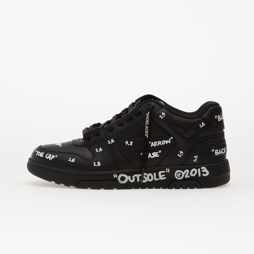 Tenisky a topánky Off-White Off-White Out Of Office Graffiti Čierna | OMIA189F25LEA0071001