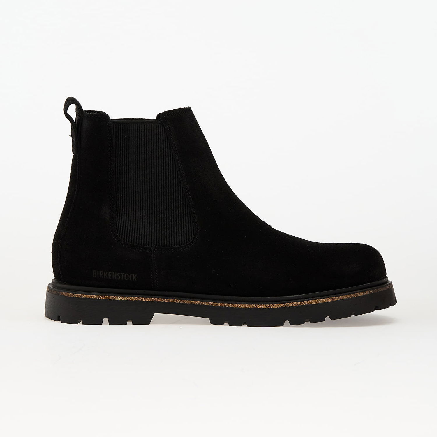 Tenisky a topánky Birkenstock Highwood Slip On Suede Leather Mid Regular Fit Čierna | 1028138, 1