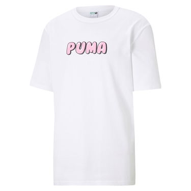 Tričko Puma Downtown Graphic Tee L Biela | 530899-02, 3