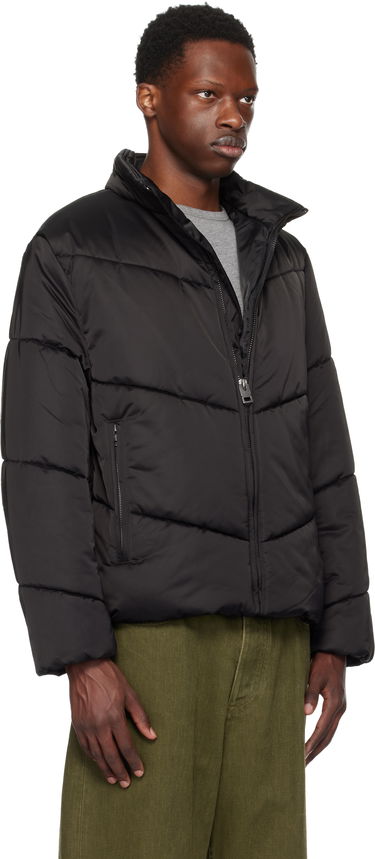 Prešívaná bunda BOSS Water-Repellent Puffer Jacket Čierna | 50541590, 1