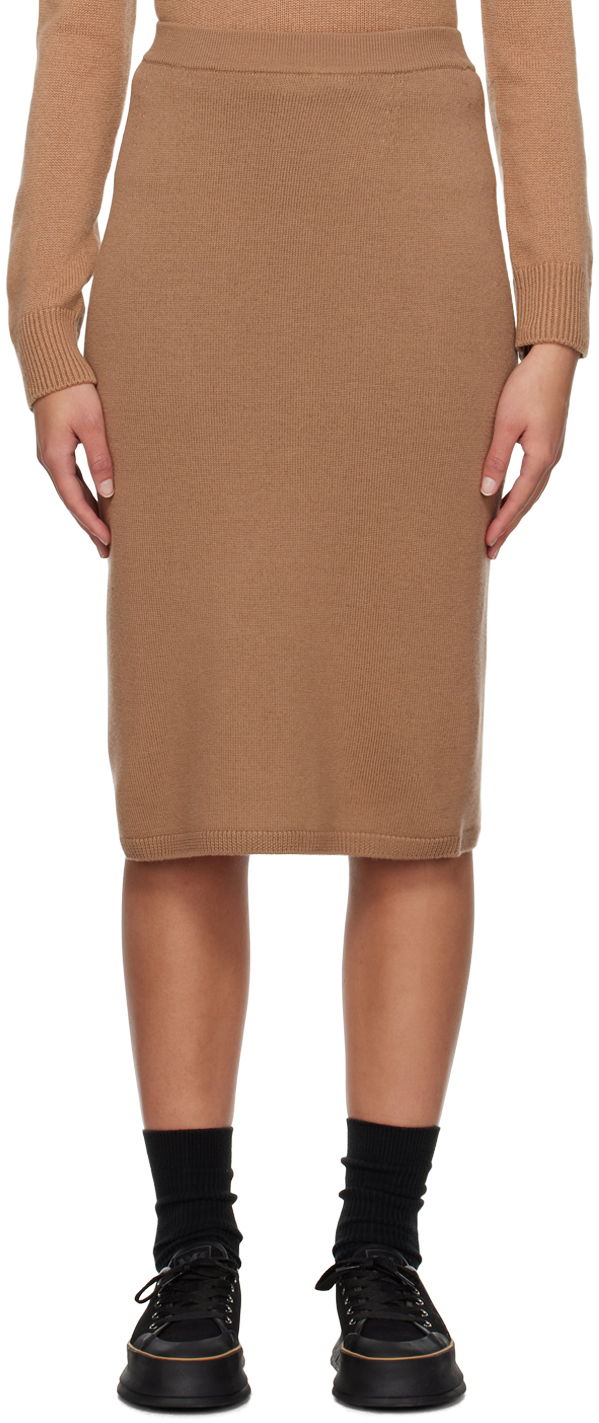 Sukňa Max Mara Max Mara Dina Midi Skirt Hnedá | 2419301011600 MM12047, 0