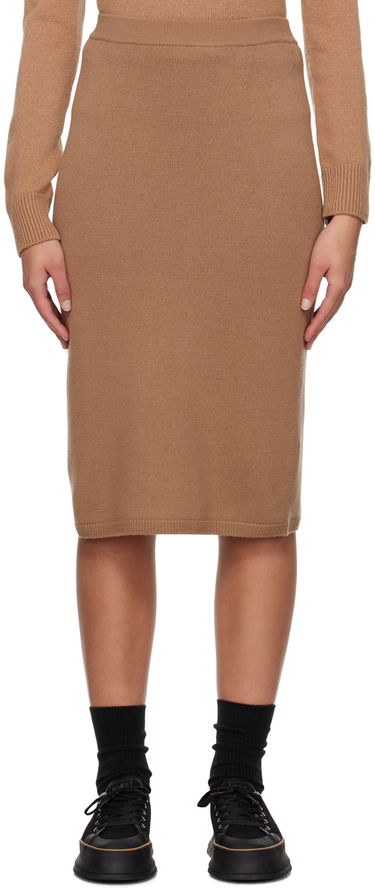 Sukňa Max Mara Max Mara Dina Midi Skirt Hnedá | 2419301011600 MM12047, 0