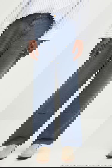 Nohavice Carhartt WIP Double Knee Pant Modrá | I034796.2OT4O, 0