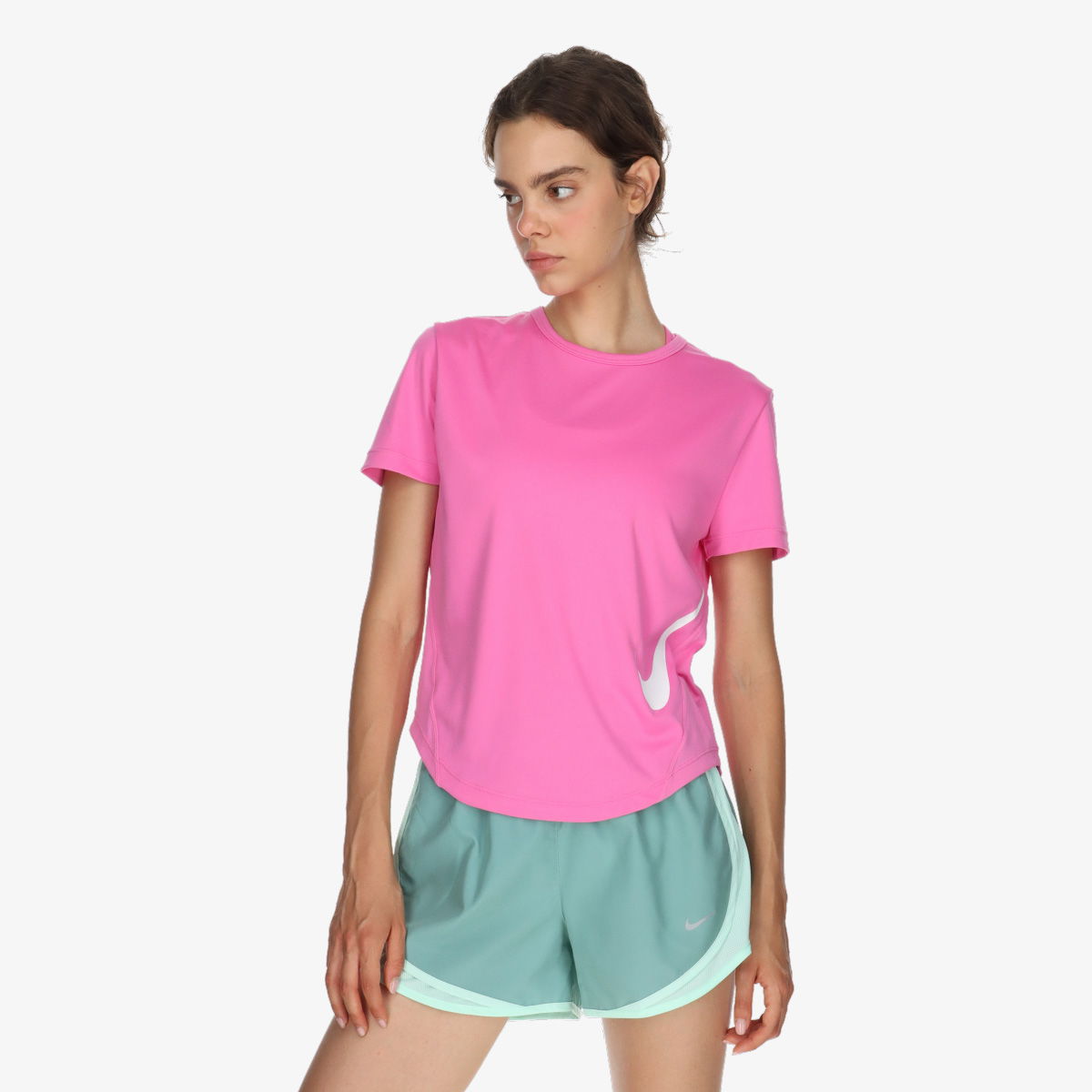 Tričko Nike Tempo Swoosh Dri-FIT Short-Sleeve Running Top Ružová | HV2772-675, 1