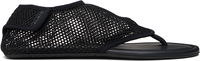 ALAÏA Thong Fishnet Sandals