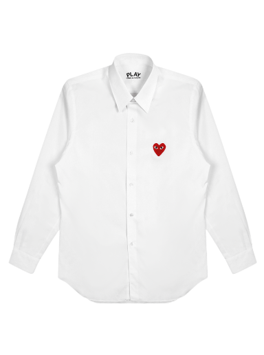Košeľa Comme des Garçons Play Woven Shirt Biela | AZ B002 051 2