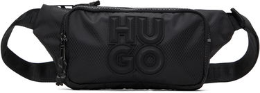 Ľadvinka BOSS HUGO Stacked Logo Belt Bag Čierna | 50536030, 0