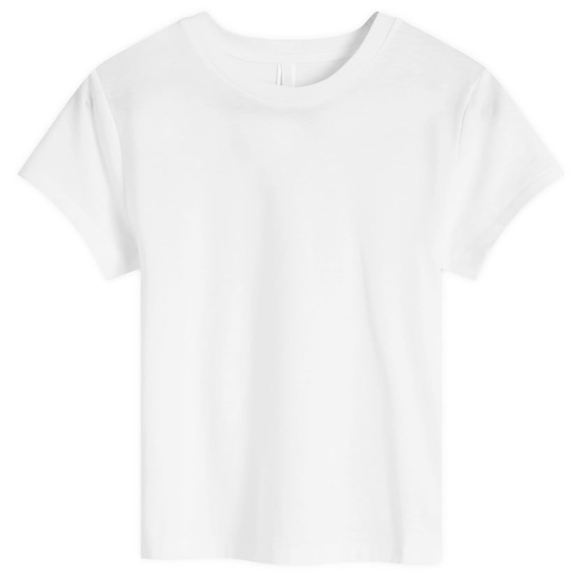 Tričko SKIMS Relaxed Tees T-Shirt Size Large Biela | SS-STT-6975W-SNOW