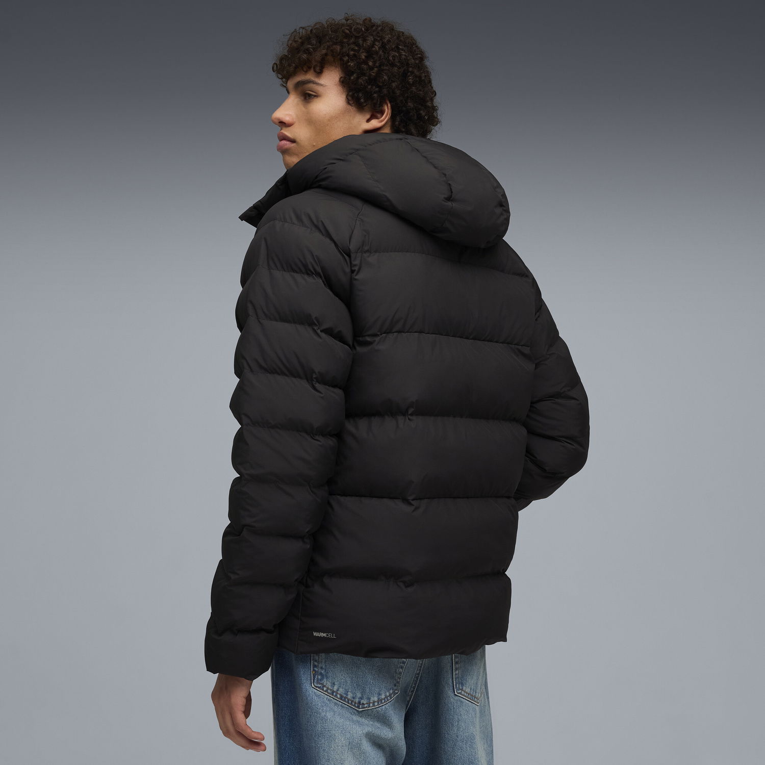 Prešívaná bunda Puma Hooded Puffer Jacket Čierna | 688367_01, 1