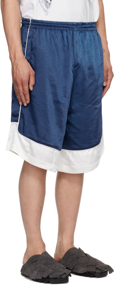 Šortky We11done We11done Selldone Track Shorts Modrá | WD-TA1-25-703-U-NV, 1