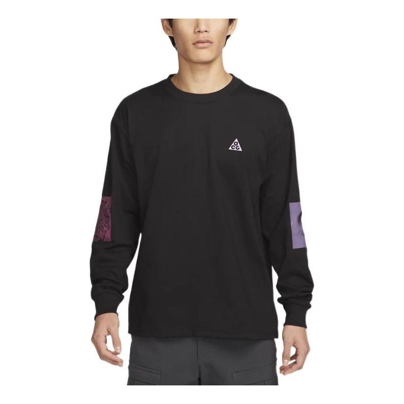 Mikina Nike ACG ACG Graphic Long Sleeve T-Shirt Čierna | DX9453-010, 0