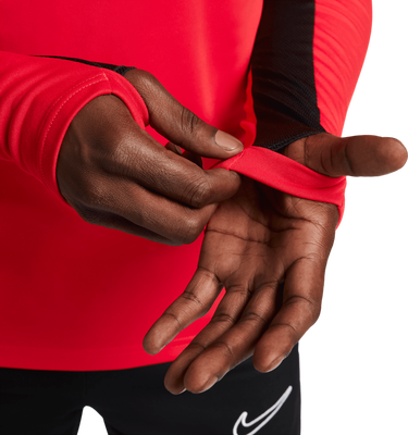Tričko Nike Academy Dri-FIT 1/2 Zip Global Football Top Global Červená | DX4294-657, 4