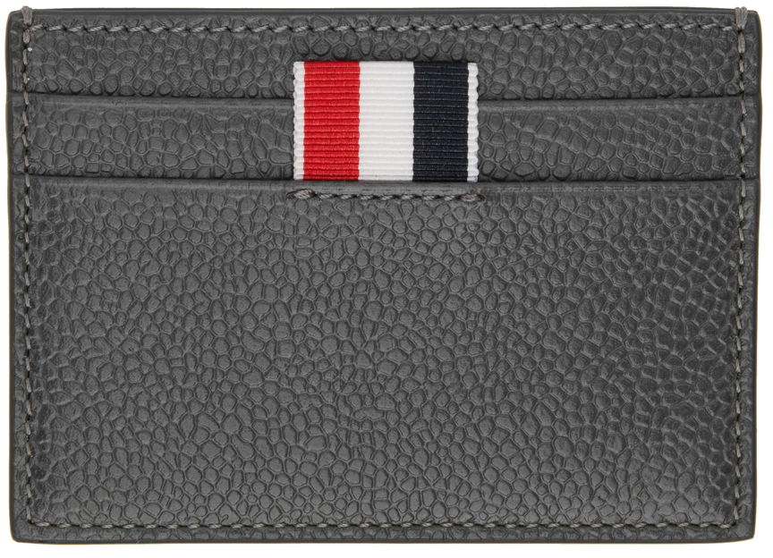Peňaženka Thom Browne Thom Browne Monogram Card Holder Šedá | MAW253A-07557, 0