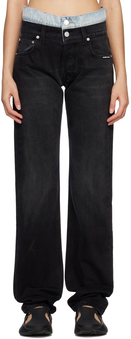 Džínsy VETEMENTS VTMNTS Double Waist Jeans Čierna | VL16PA400B, 0