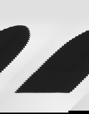 Kulicha Dolce & Gabbana Dolce & Gabbana Knitted Wool and Cashmere Beanie Čierna | FXQ19TJGME5N0000, 3
