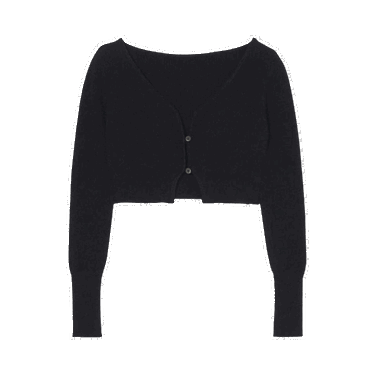 Sveter Jacquemus Le Cardigan Alzou Čierna | 213KN203 2360 990, 0