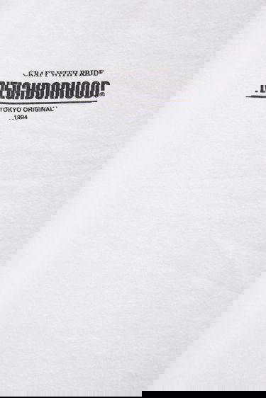 Tričko Neighborhood NH . TEE LS-9 Long-Sleeve T-Shirt with 'Noha Ghost' Print Biela | 252PCNH.LT09, 4