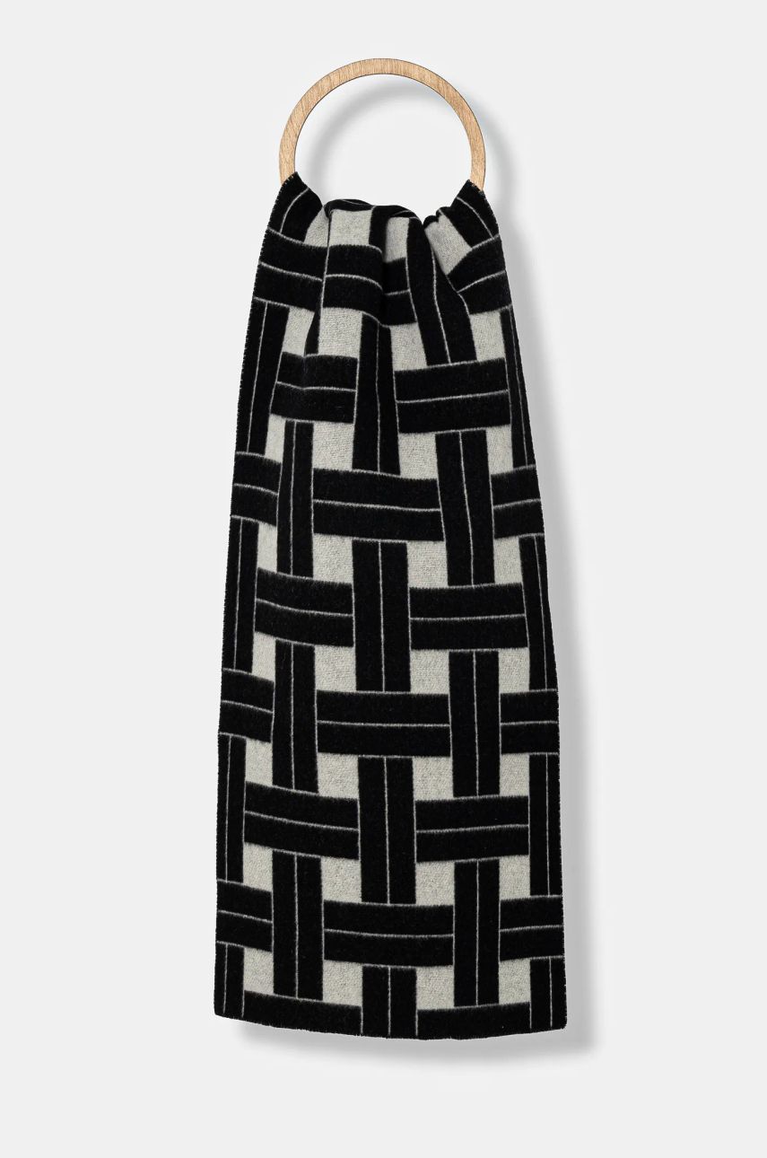 Šál KENZO Woolen Large Reversible Scarf Čierna | FE68EU013JEB.02, 0