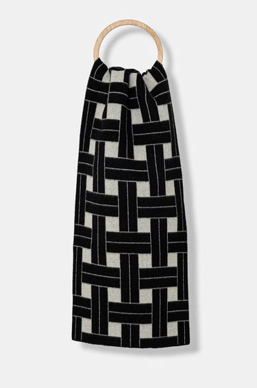 Šál KENZO Woolen Large Reversible Scarf Čierna | FE68EU013JEB.02, 0