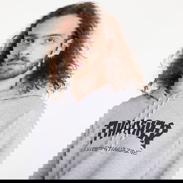 Mikina Thrasher Skate Mag Hoody Melange Grey Šedá | 113103GY, 1