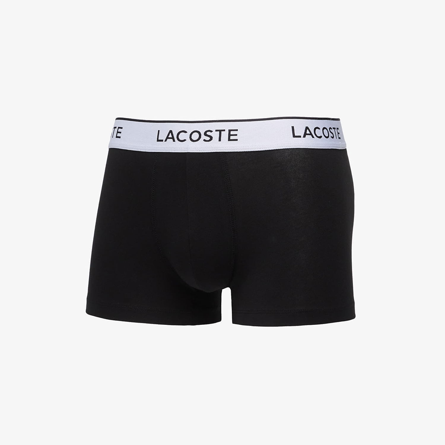 Boxerky Lacoste LACOSTE Cotton Stretch Trunk (3-Pack) Čierna | 5H2392 031, 1