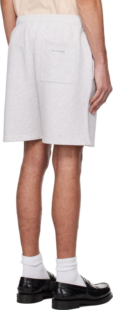 Šortky Acne Studios Organic Cotton Shorts Šedá | CE0063-, 2