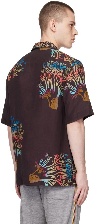 Košeľa Paul Smith Paul Smith Coral Print Shirt Hnedá | M1R-905U-K01924-79, 2