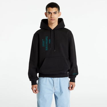 Mikina Carhartt WIP Hooded Signature Sweat Black Čierna | I032164.89XX, 0